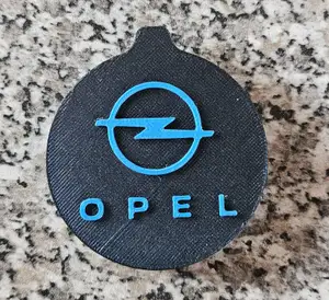 Verschluß für eine 330ml oder 500ml Dose mit Opel Blitz und Schrift