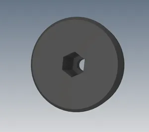 Doorknob for M6 screw