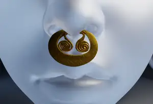Pre-Columbian Andean Nose Ring