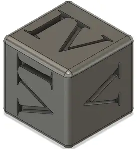 Dice W/ Roman numerals