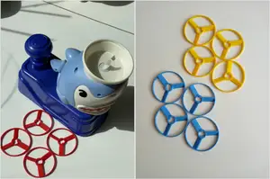 Replacement Propellers for Huntex Dino and Shark Disc Launcher Toys