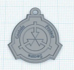 SCP Key Chain