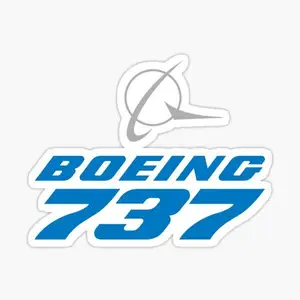 Boeing 737 Keychain