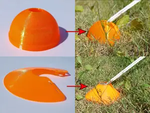 Tent Peg Cover Caps (2 versions)