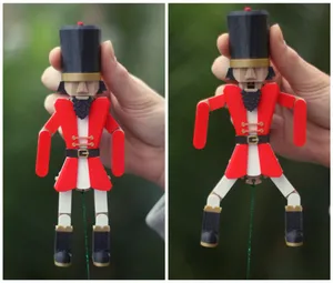 Pull-String Nut Cracker (print in place + assembly)