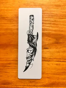 Japanese demon Bookmark