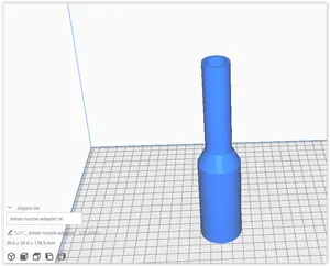 Diesel Fuel Nozzle Adapter