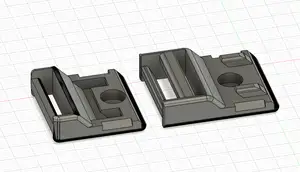 Magnetic buckle for 20 mm straps