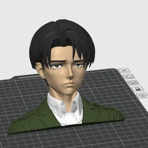 Attak on Titan Levi Ackerman Bust