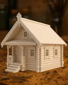 Traditional Russian Wooden Cabin – Slavic Folk House