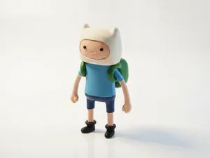 Finn The Human Figurine Adventure Time 3D Printable