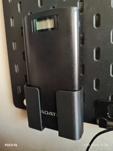 Ikea Skadis Powerbank Adata Holder