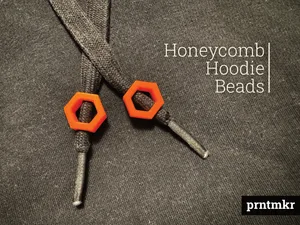 Honeycomb Hoodie Beads - Enhance your hoodie