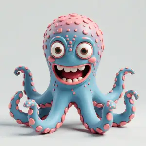 Octopus - Automatic Smile Giving Toy :D