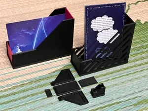 Parametric File Organizer Flat Print
