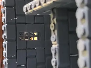Stone Gothic Window Bricks - Compatible with Lego (r) Bricks and 25mm TTRPGs such as D&D (r)