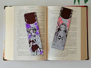 Nezuko & Shinobu - Demon Slayer Bookmarks Set 4/8