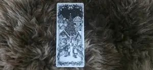 Christmas Village Market Night Bookmark