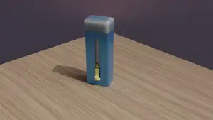 RETRACTABLE ERASER HOLDER