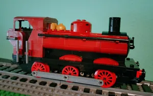 Parametric coupling rods for brick-built trains