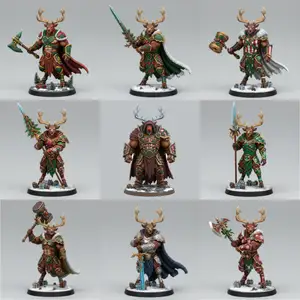 D&D Miniatures: Octet of The North + Rogue Rudolph