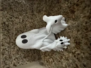 Ghost Walking Dog & Cat - Hollow