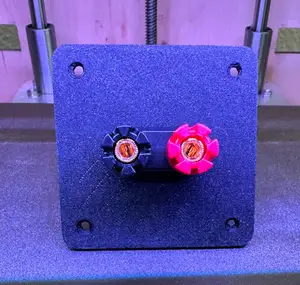 Banana Plug terminal mod for Technics 12 inch floor speakers
