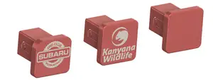 General purpose tow bar hitch cover, with logo
