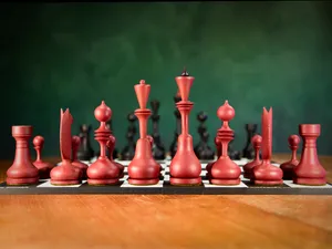 Old Russian Chess Set around 1890-1910 - 3D Print Your Own Piece of History!