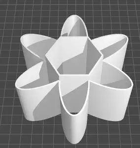 flower desk organizer