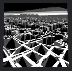 Geometric Abstraction Urban Abyss