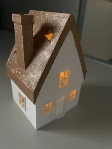Little Christmas House Tea Lights