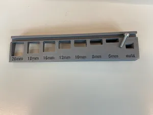 Amazing Gridfinity M4 Bolt Sorter Top (4mm Screw Heads)