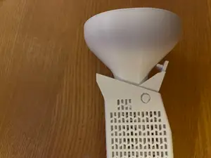 funnels for AMS desiccant container