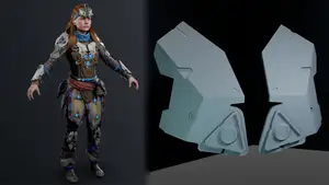 Chest piece from the shield weaver armor-Horizon zero dawn and Horizon forbbiden west