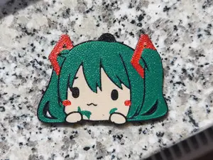 Hatsune Miku Keychain Ams pin