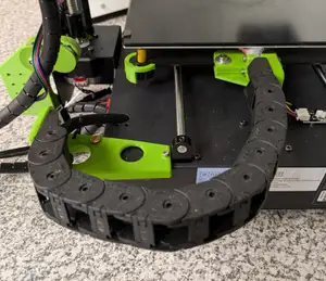 Kabelführung für Heizbettkabel / cable guide for heat bad Anycubic i3 Mega S