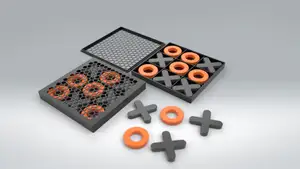 Tic-Tac-Toe Game Set (Easy To Print)