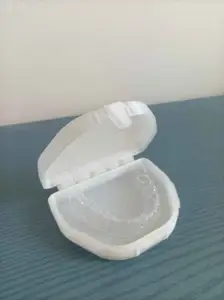 Clear retainer/two retainers case, print-in-place