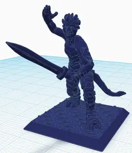 mutated human figure