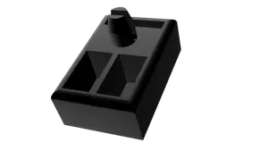 Bmw E30\E34\E39\E46 - battery spacer (OEM: 61 21 1 350 825)