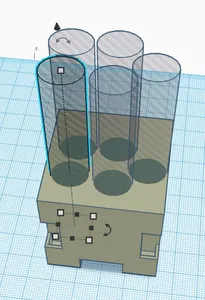 anki cozmo /vector cube pencil holder ( hold pencils and your anki cozmo no and vector can carry it