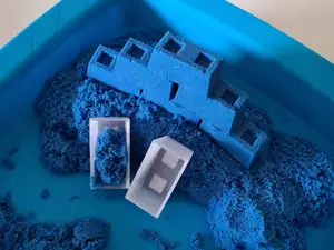 Kinetic Sand Brick Mould