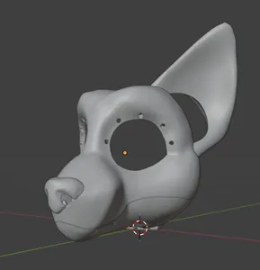 inevitablegoose fox fursuit headbase 2025