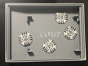COUP - board game insert