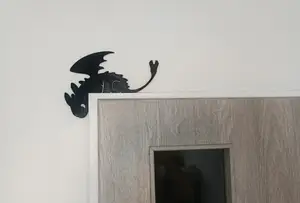 Night Fury Toothless door decor