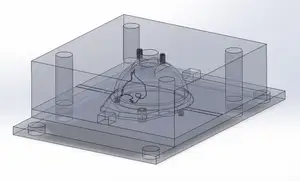 Hard Hat Mold - Low Pressure Injection Molding
