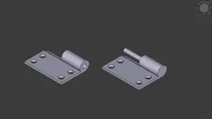 Hinge v2 .stl .fcstd