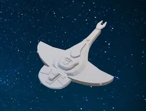 Star Trek Cardassian Galor variant ship
