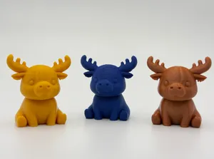 Cute Moose – Mini Animal (26 min print)